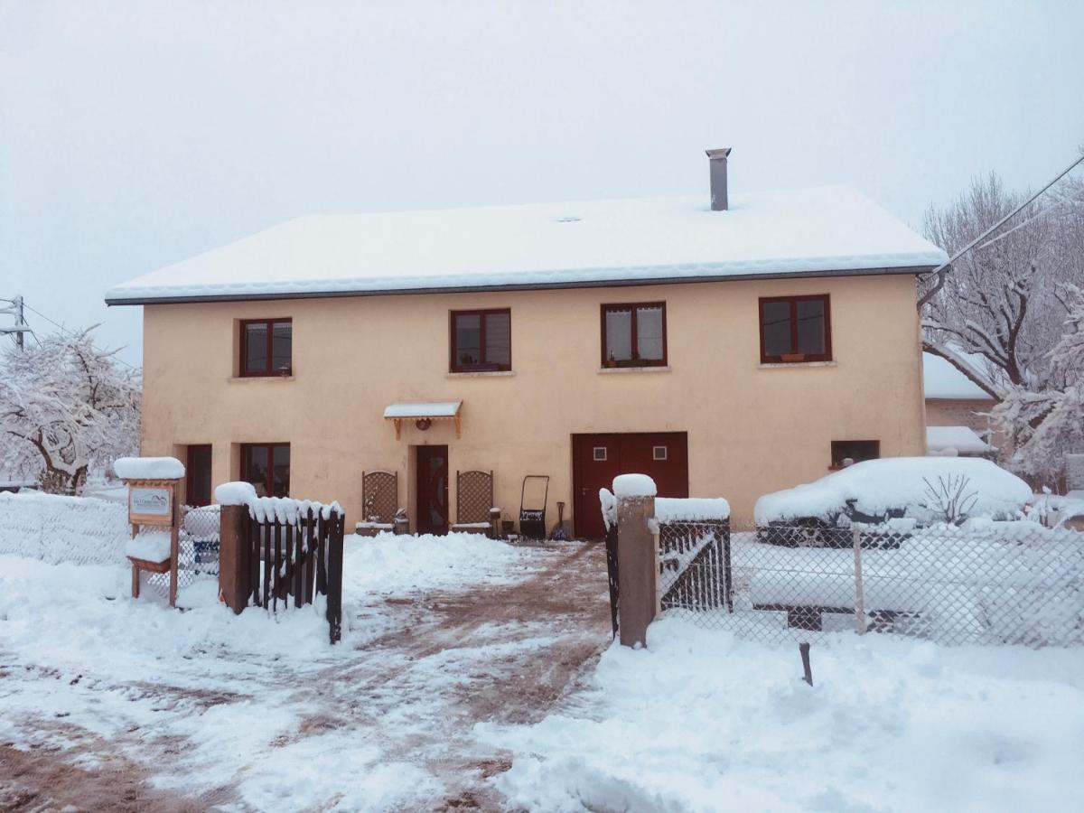 Les 3Crokignols, Maison D'Hote Familiale. Saffloz Exterior photo